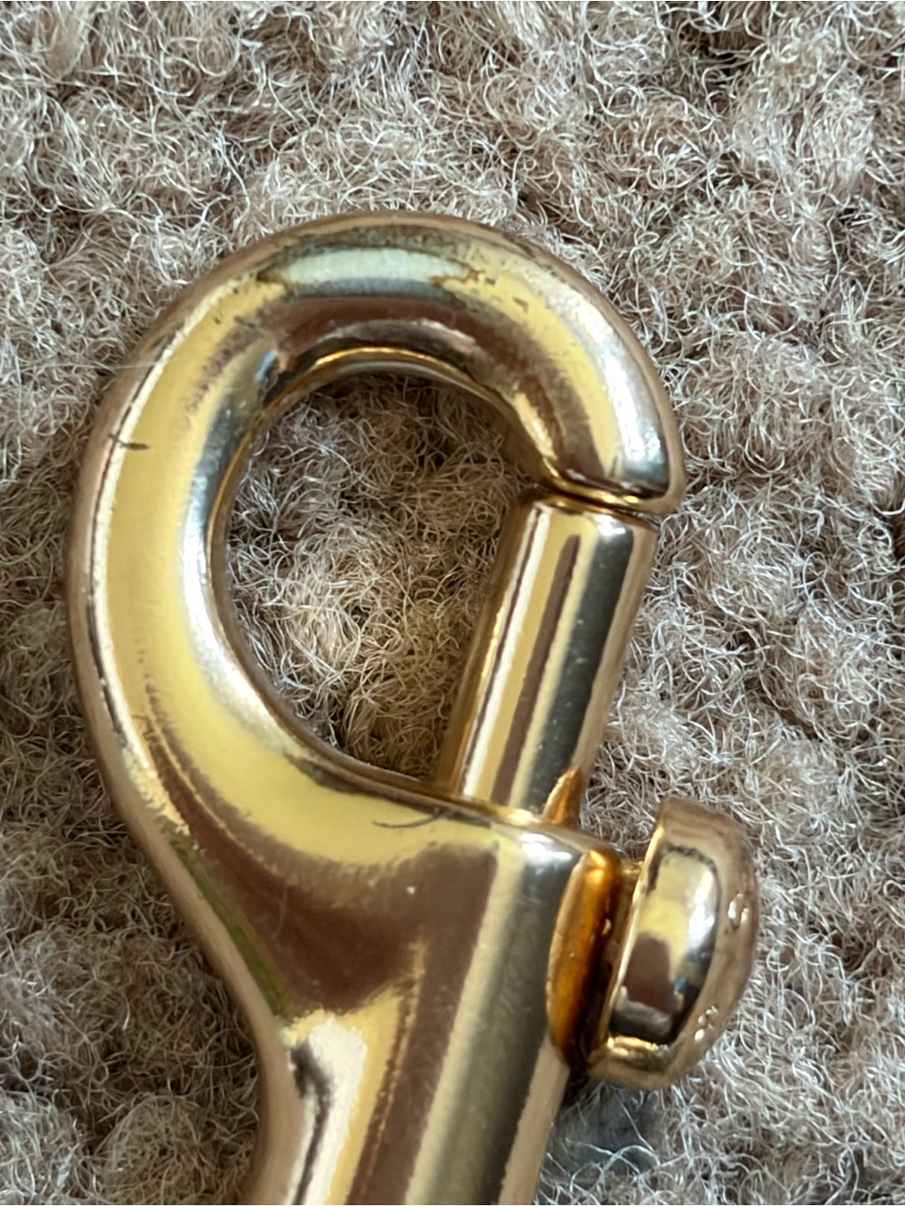 Coach Mixed-Metal Logo Charm Key & Bag Clip - Gold, Silver, Gunmetal - Picture 2 of 4
